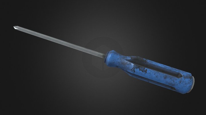 Otvertka_ Sketch Fab_7 3D Model