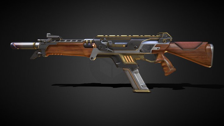 Apex Legends Carbine R301 Outlands Marshal – Free 3D Model STL