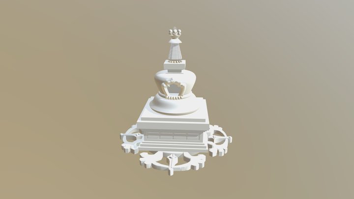 Stupa 05 3D Model