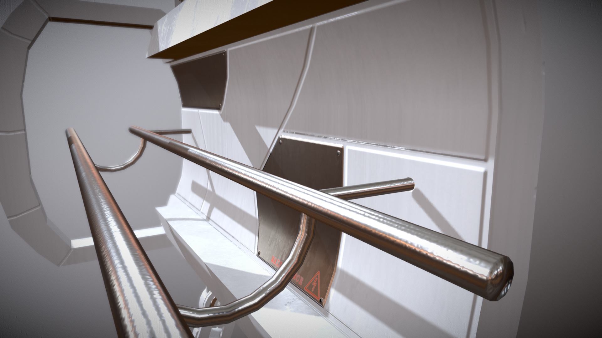 Marble Impulse Machine Sci-fi - 3D model by kelvysb [25c605a] - Sketchfab