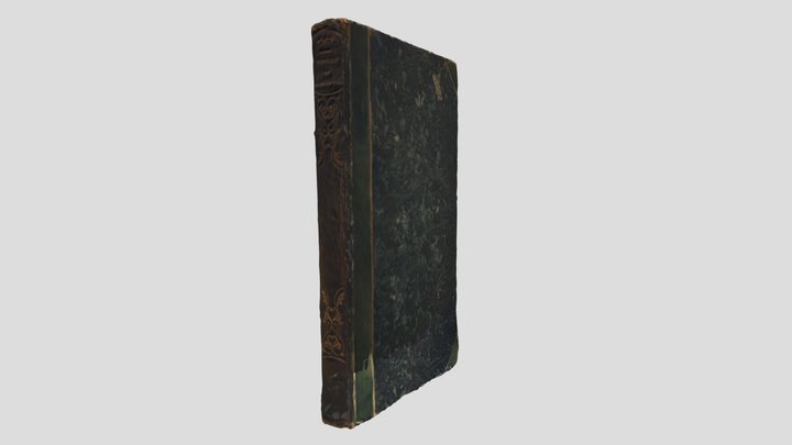 1835 Book On King Charles IX Of Naples 3D Model
