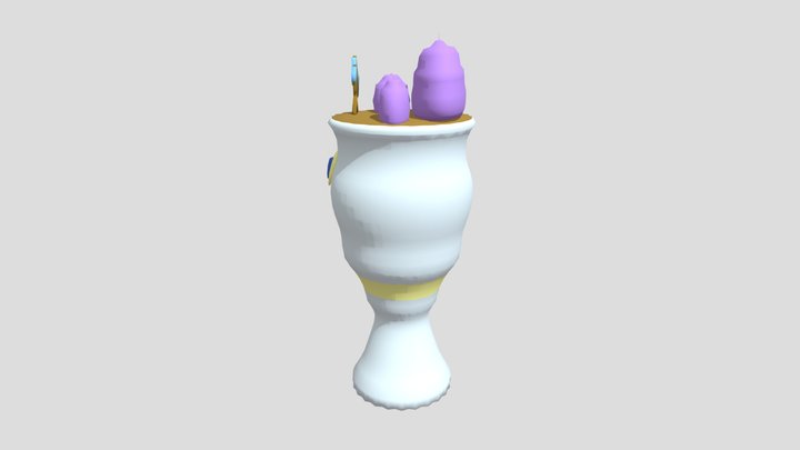 Sailor Medusa Birthday Gift 3D Model
