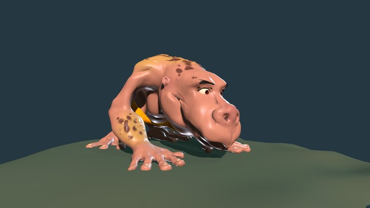 Werefrog 3D models - Sketchfab