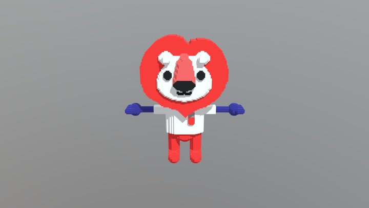 Standing Idle 3D Model