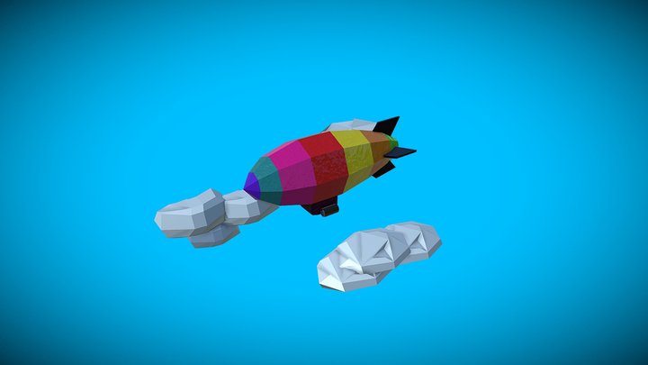 Airship 3D Model