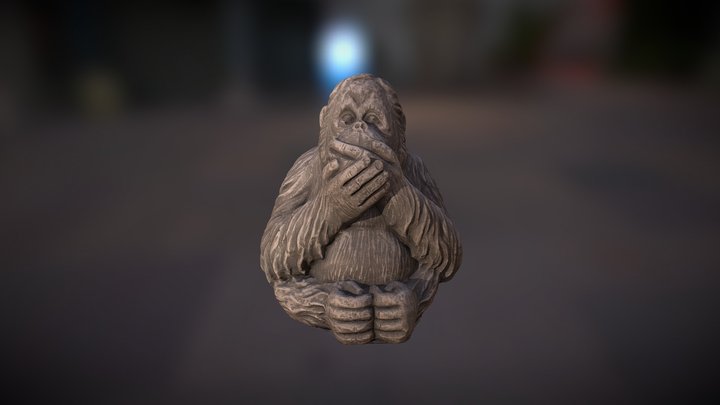 Speak No Evil 3D Model