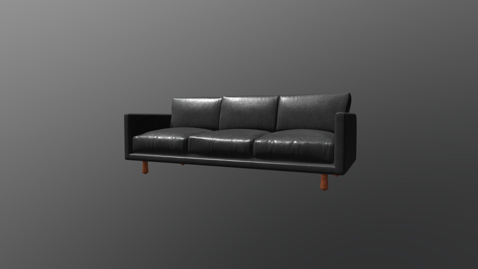 Leather sofa (Free download)