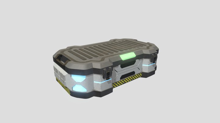 Lootbox_Low 3D Model