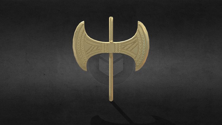 minoan axe 3D Model