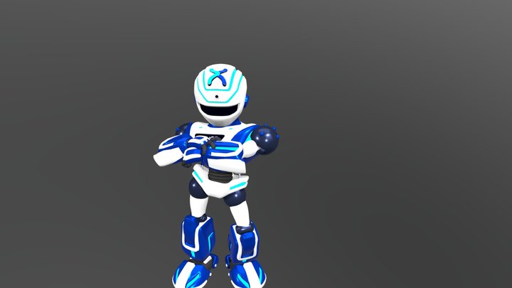 Nexus - Advanced Analytics - Gauss Robot 3D Model