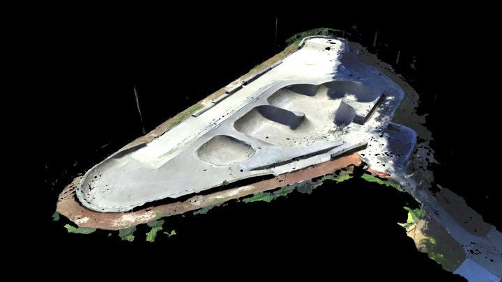 Red Morton Skate Park_ Default_mesh_ Apr 5, 2024 3D Model