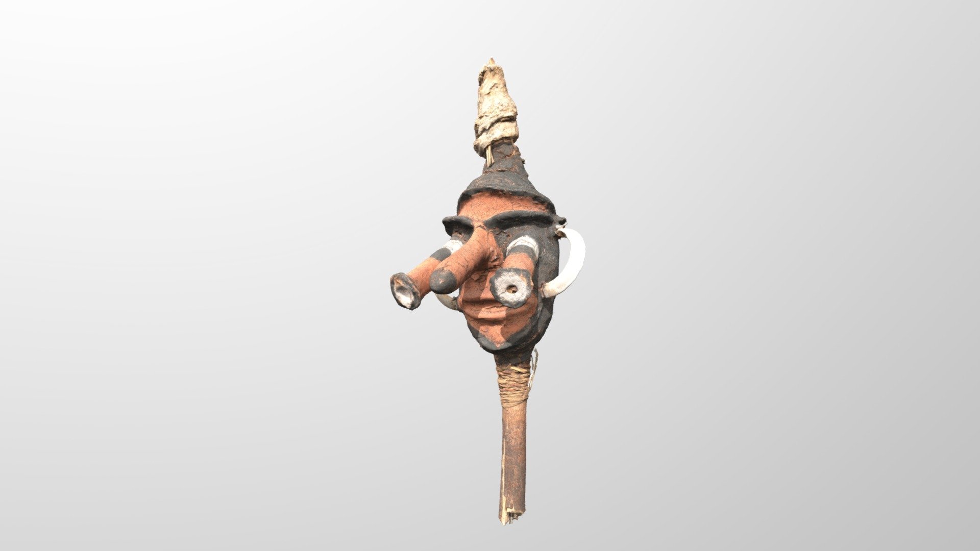 Malecula dance mask - 3D model by Museum Wiesbaden (@museumwiesbaden ...