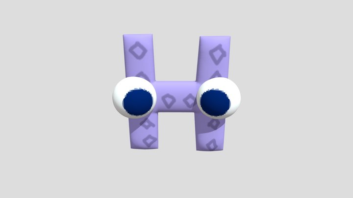 Spanish Alphabet Lore Hache - 3D model by Hache (@salhache) [8e986f0]