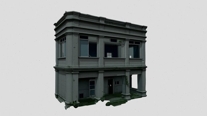 Prédio abandonado 3D Model