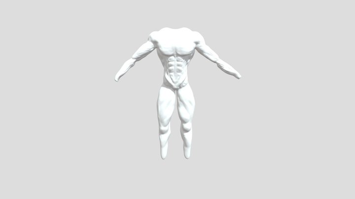 hugh jackman a medias xd 3D Model