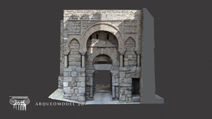 Puerta Alfonso VI S. X - S. XIII  - TOLEDO 3D Model