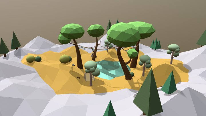 Forest 3D Model