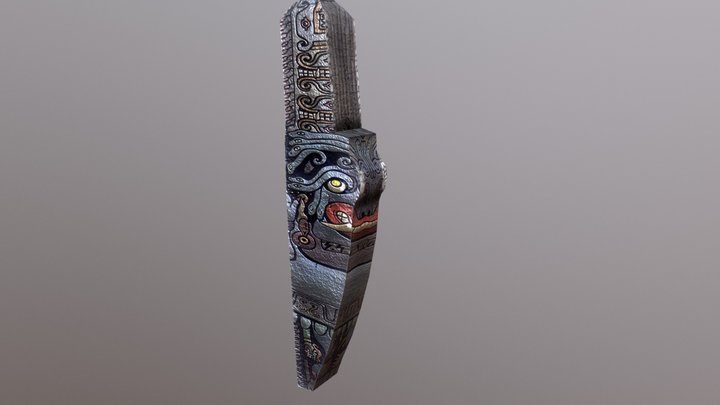 Lanzón Monolítico 3D Model