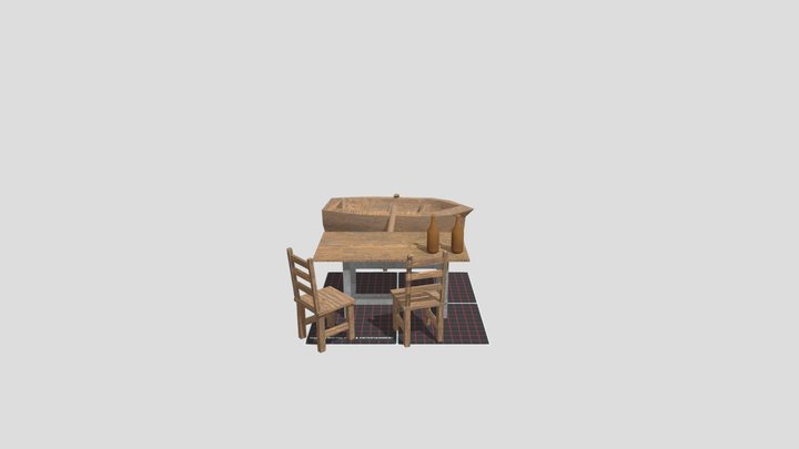 DAE 5 Finished props - Forest Loner 3D Model