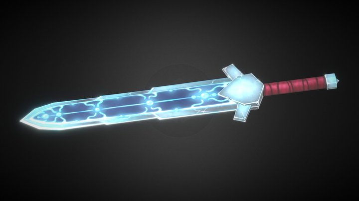 Magic Sword 3D Model