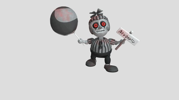 Insensitive bolloon boy 3D Model