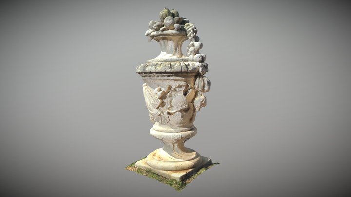 Amphora Vase, Barcelona 3D Model
