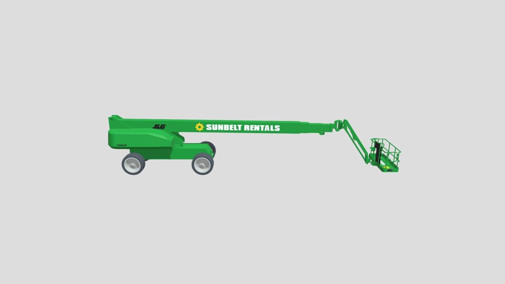 Sunbelt Rentals Telescopic Boom Lift A 3D model collection by