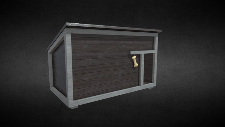 Dog House 3D Model