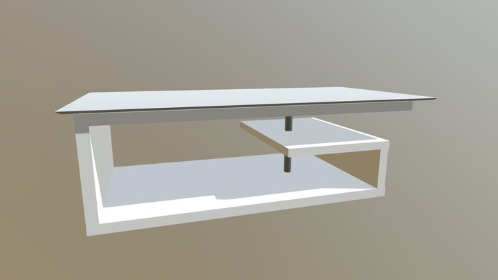 Modern table 3D Model