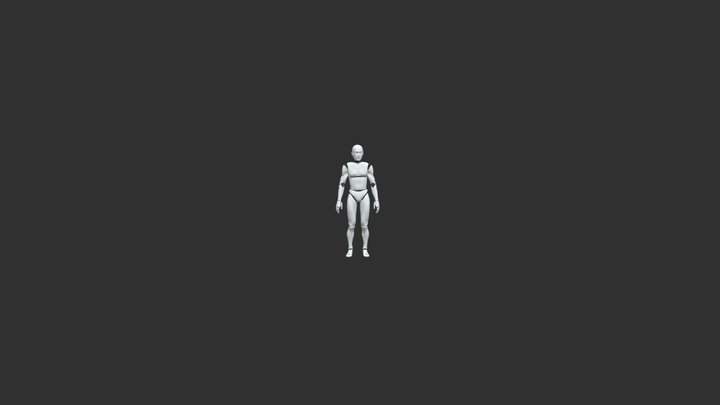 Waiting For The Door To Open 3D Model