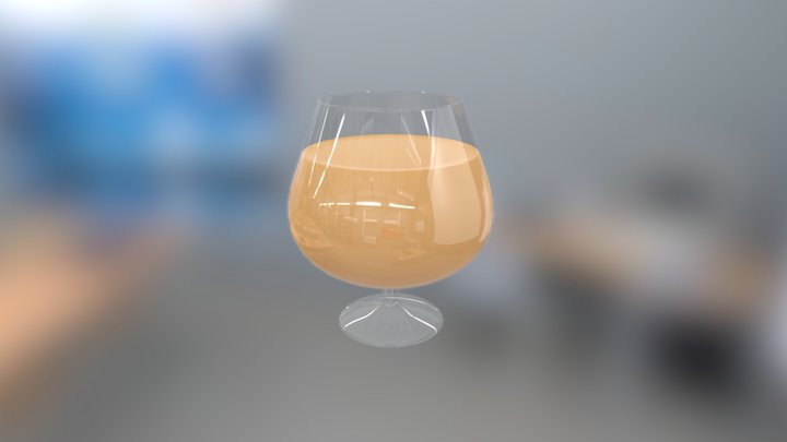 Beer Glass 3D Model