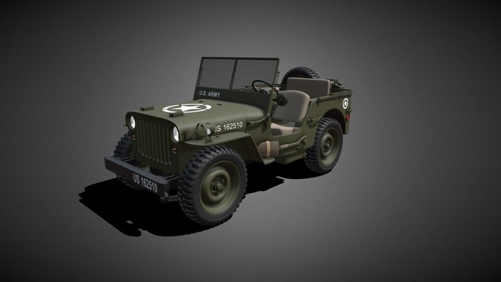 JEEP W Y 3D Model