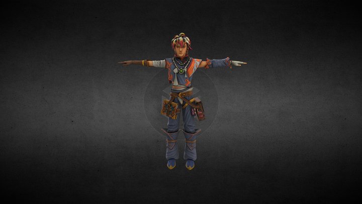 Tian 3D Model