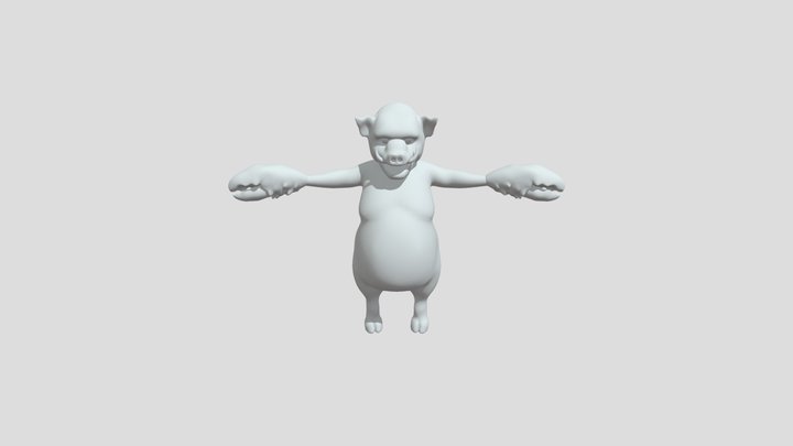 Pigfoot 3D Model
