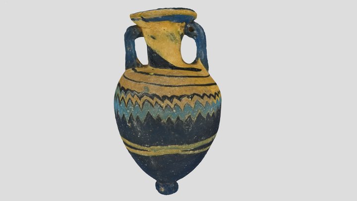 Core Dipped Amphoriskos (C1965.39.1) 3D Model