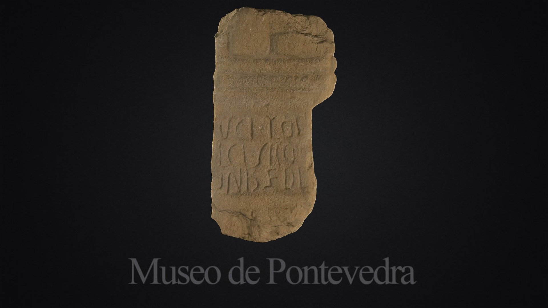 Ara romana procedente de Domaio (Moaña)