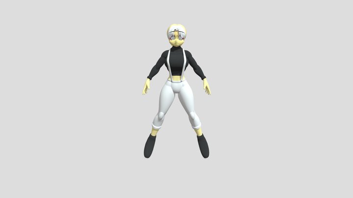 legendary china meme chiku 3D Model
