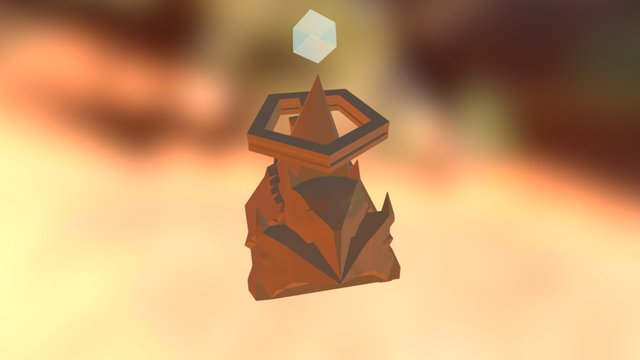 Super Villian Pyramid 3D Model