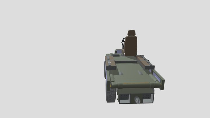 M274 Mule 3D Model