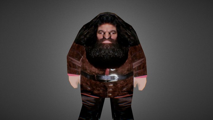 Haggord (Hagrid HD Remake Joke) 3D Model