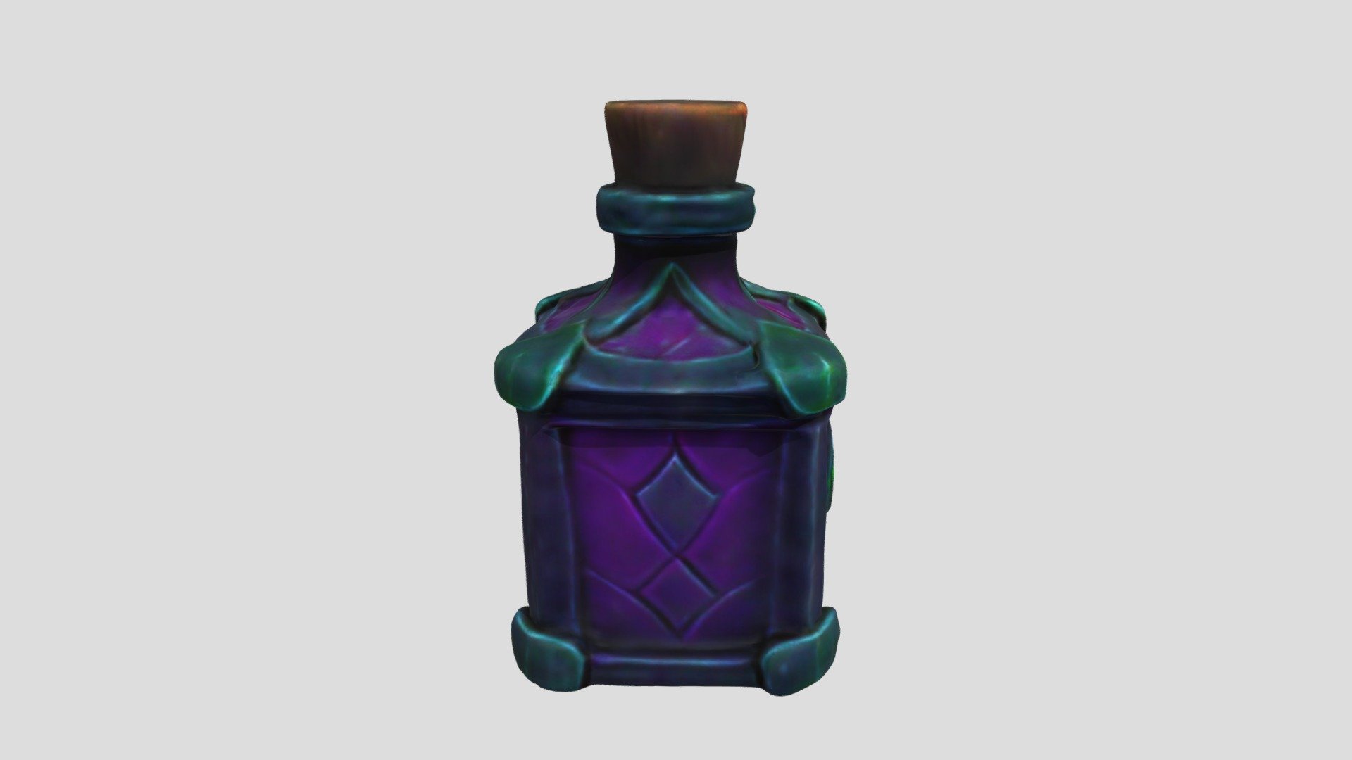 Deadly Elixir Bottle - 3D model by gizemzarife [25d662d] - Sketchfab