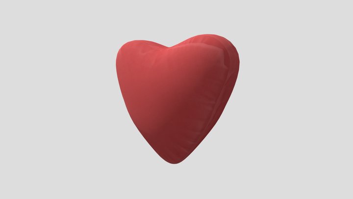 Toyland Tales Heart Pillow 3D Model