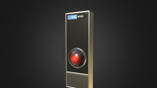 Hal-9000 3D Model