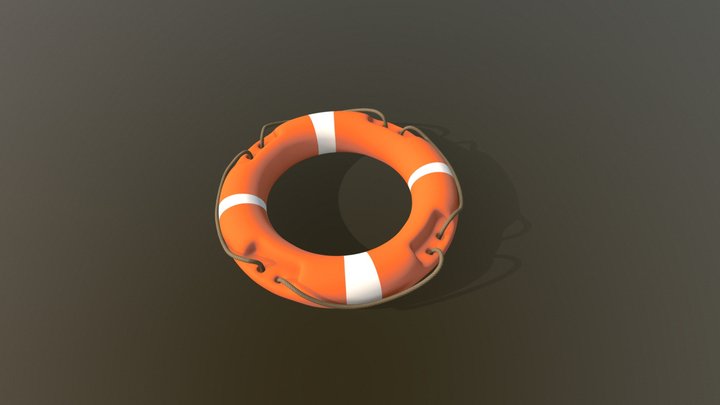 Life Buoy 3D Model