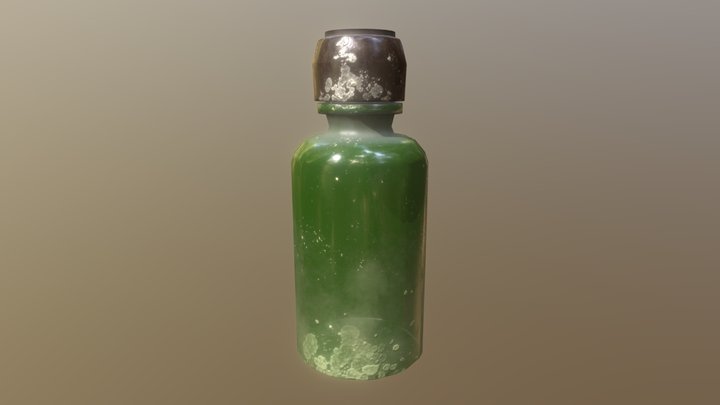 Little Bottle 3D Model