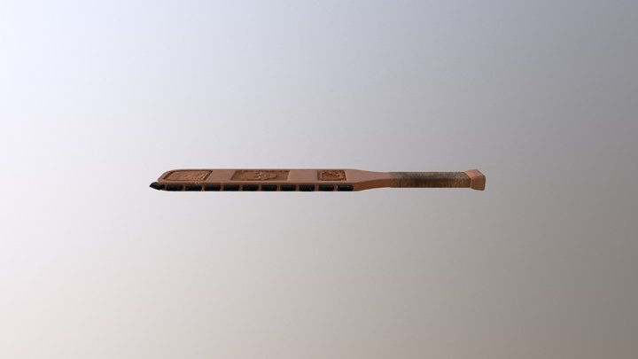 Macuahuitl V1.0 3D Model