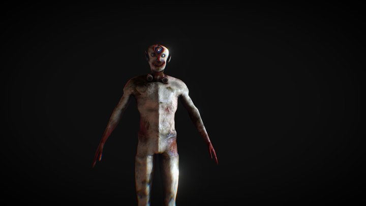 3D Model Character - Creepy/Horror 3D Model