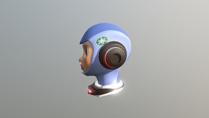 Cosmonaute 3D Model