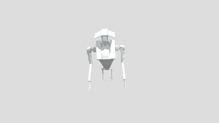 Project Solus - Robot Enemy 1 3D Model