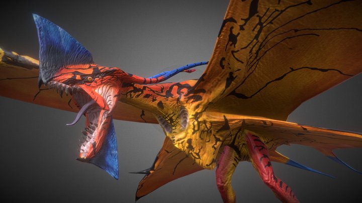 Toruk, The Great Lonopteryx 3D Model